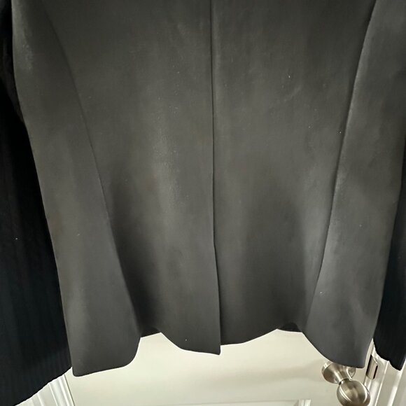 Splendid Black Blazer With Cable Knit Sleeves Womens M - Picture 9 of 13